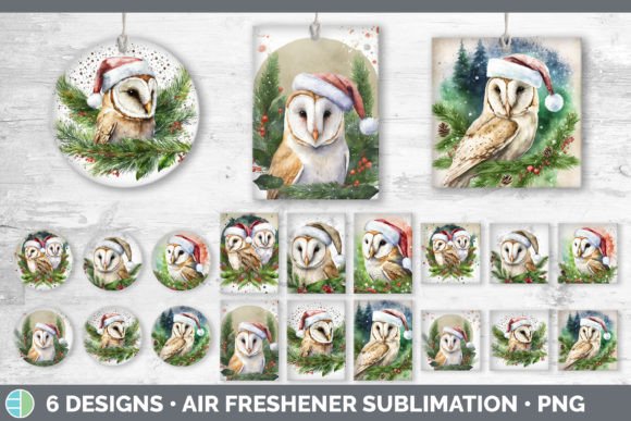 Christmas Barn Owl Air Freshener Embroidery Design Review
