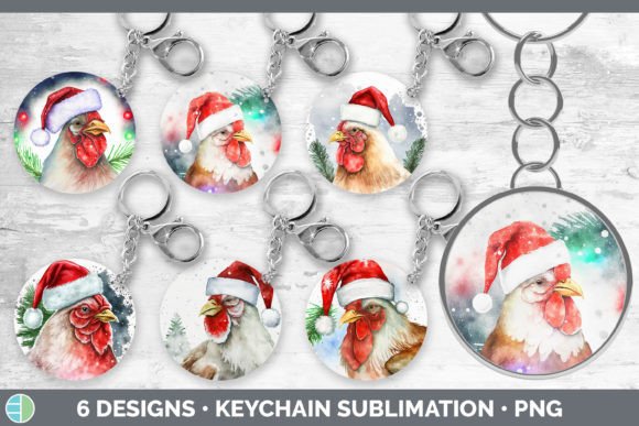 Christmas Chicken Keychain Bundle Keyr Review for Illustrations