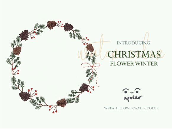 Christmas Flower Winter Wreath 04 Review