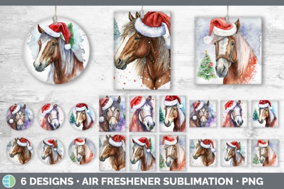Christmas Horse Air Freshener Sublimat: A Review for Illustrations