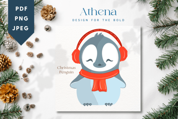 Christmas Penguin Cute Baby Animal: A Review for Illustrations