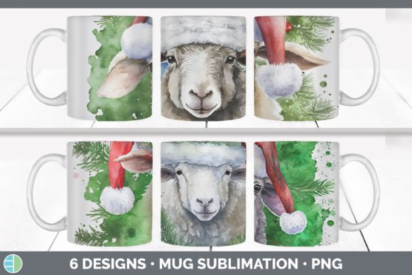 Christmas Sheep Mug Embroidery Design Review