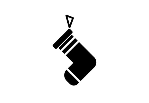 Christmas Sock Vector SVG for Festive Branding