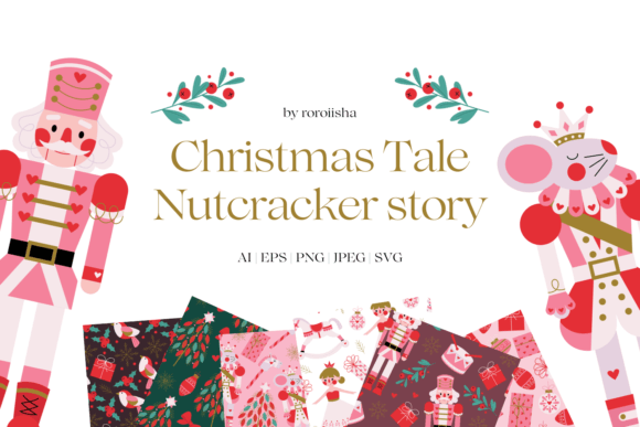 Christmas Tale Nutcracker Story: A Designer's Review of Seasonal Illustrations